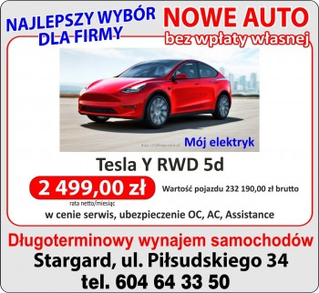 Tesla Y RWD 5d elektryk