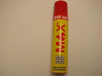 GAZ may DO ZAPALNICZKI max  90ml  GP 219**