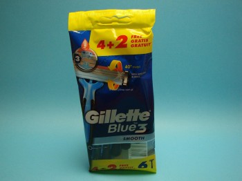 GOLARKA GILLETTE BLUE 3o 6s H 6=20,99 1=3,49*