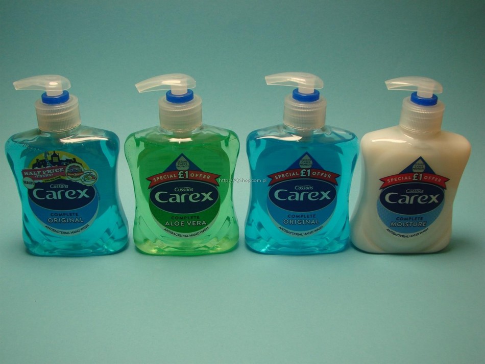 MYDŁO W PŁYNIE CAREXL 250ml antybakteryjne 1199**