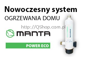 PIEC Manta elektrodowo - jonowy   Power Eco 9kW 3f