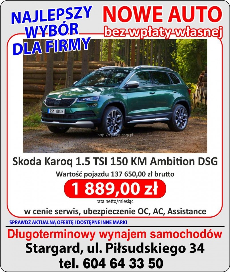 Skoda Karoq 1.5 TSI 150 KM Ambition DSG