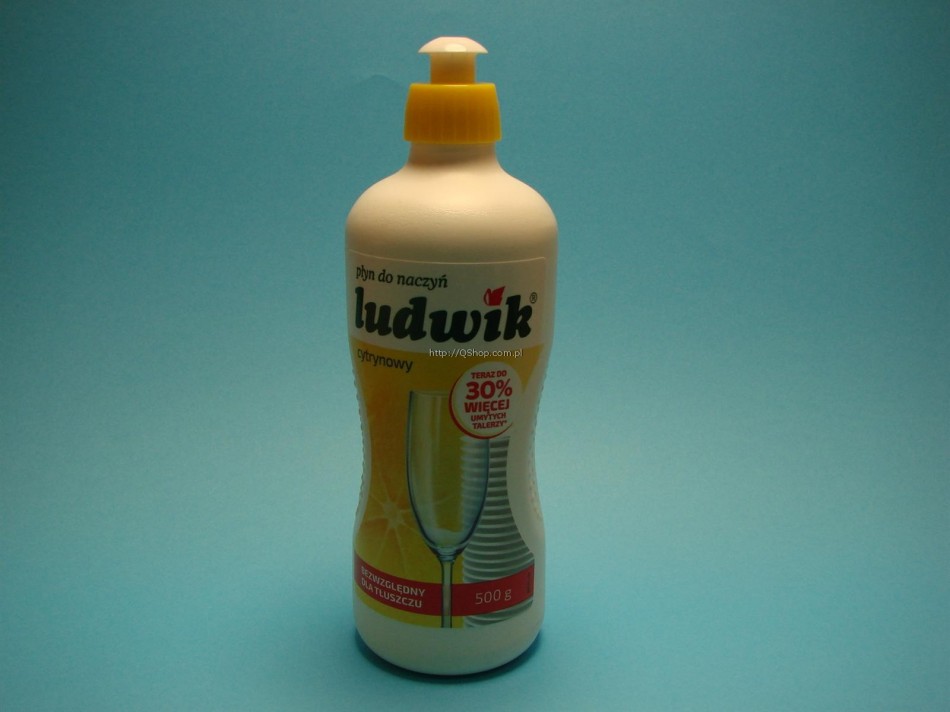 PŁYN DO NACZYŃ LUDWIK 500g cytryna H 369*