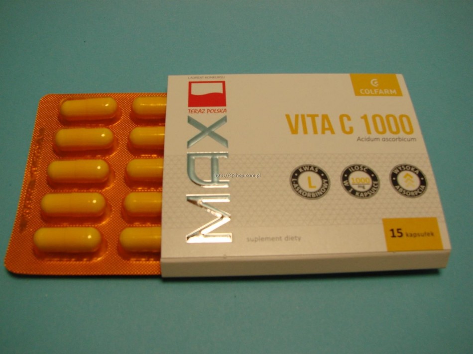 suplement WITAMINA C 1000 15t 10s1s T 599**